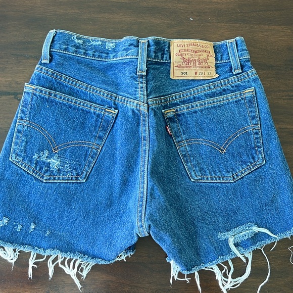 Vintage Denim Shorts - Picture 2 of 5